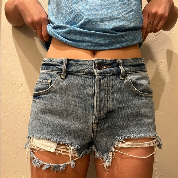 Brandy Melville Shorts Brandi Melville Jean Shorts Poshmark